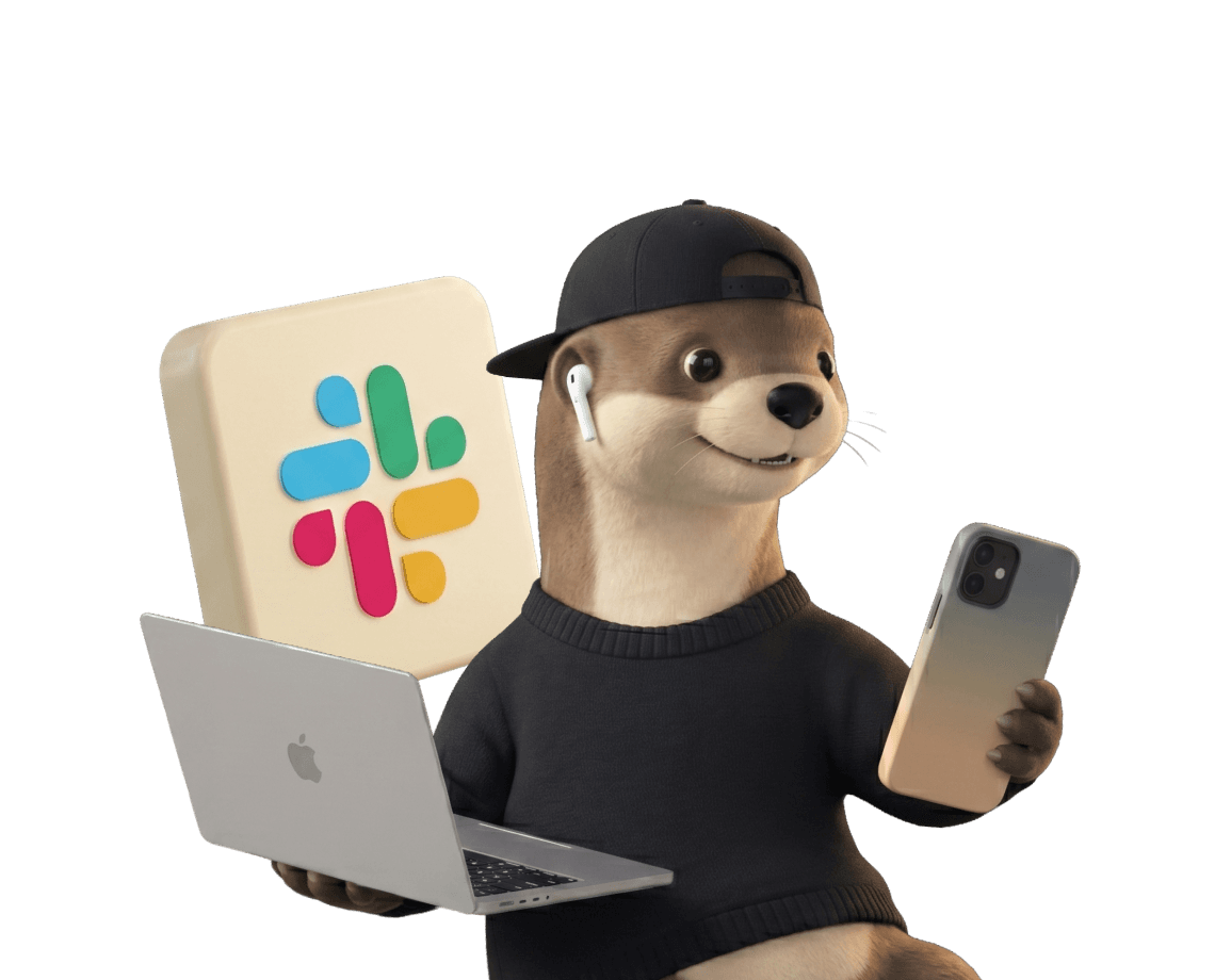 Hubi the otter wired into your ecommerce stack