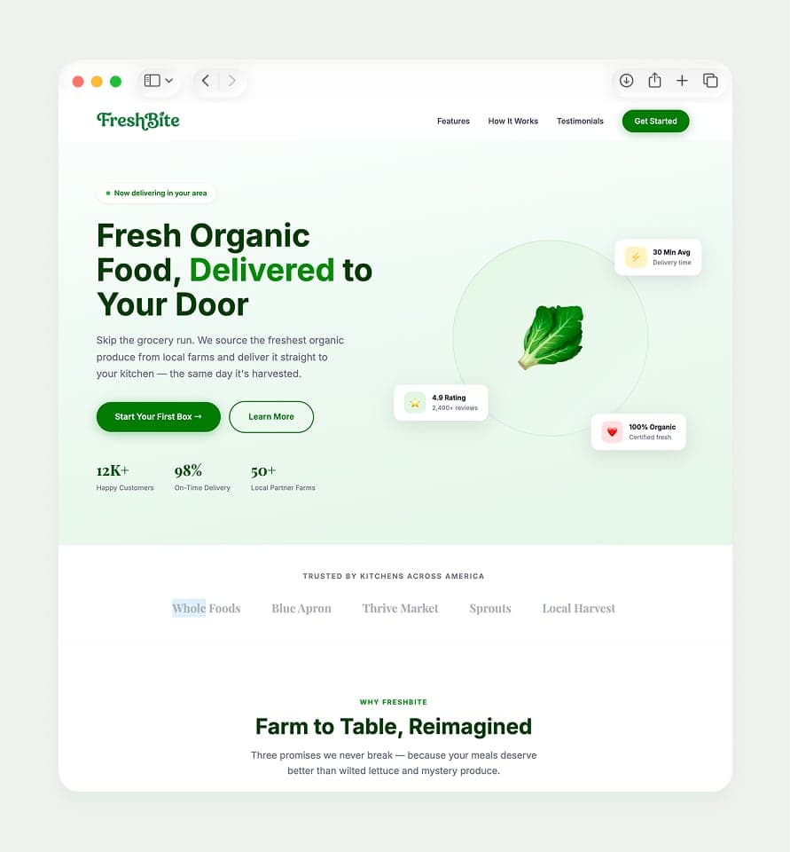 Memory product screenshot