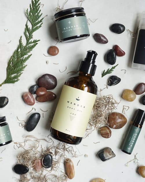 Flatlay product shot
