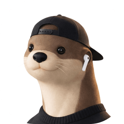 Hubi the otter